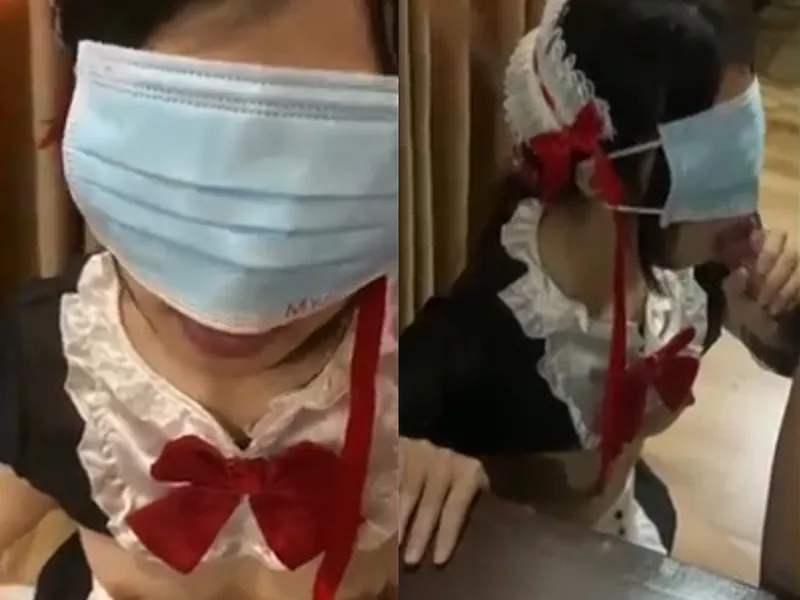 Gấu việt dâm cosplay nô lệ mút mút con cục thịt điêu luyện